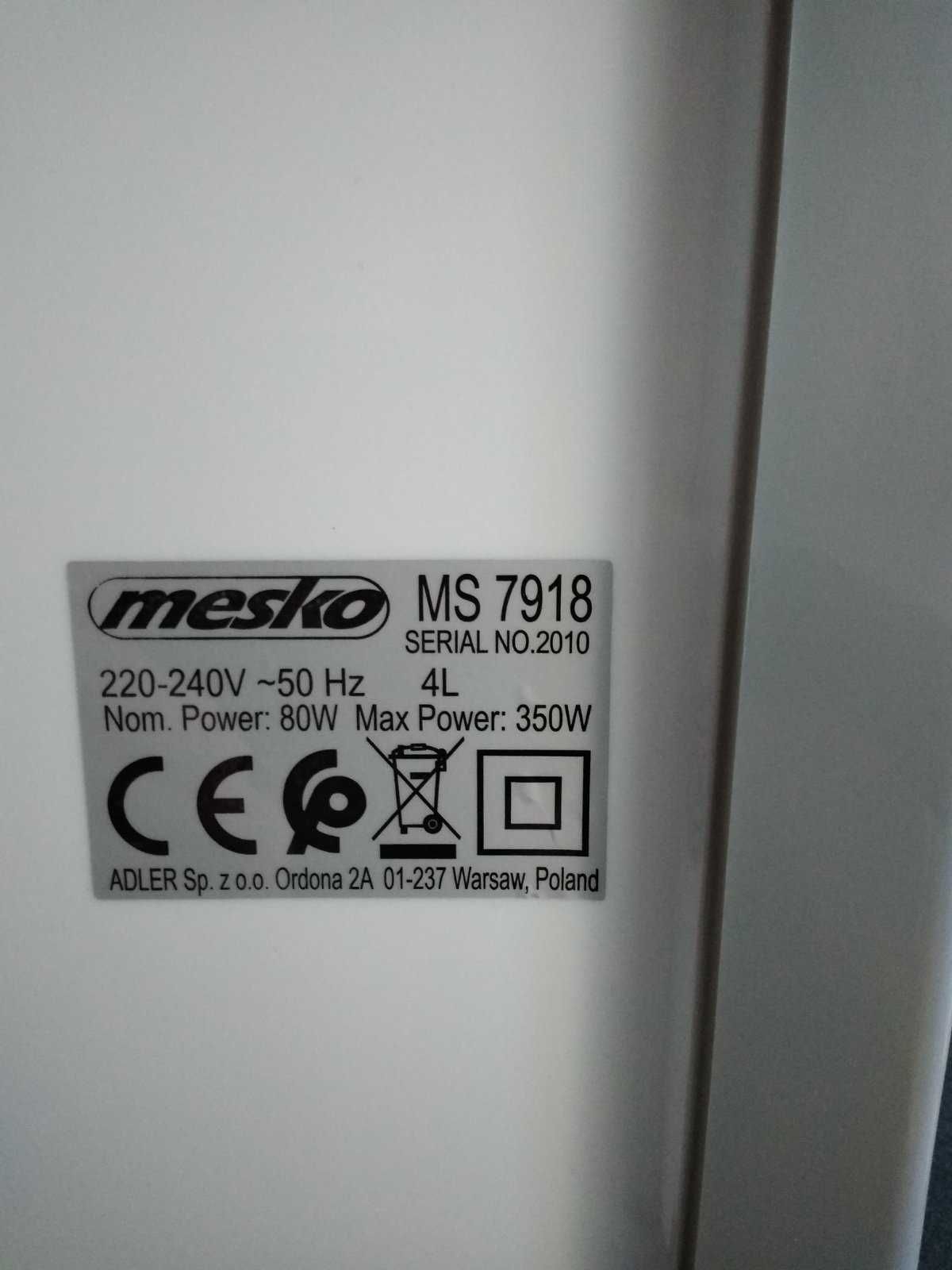 Продам новый воздухоохладитель Mesko MS 7918 цена 2000 грн