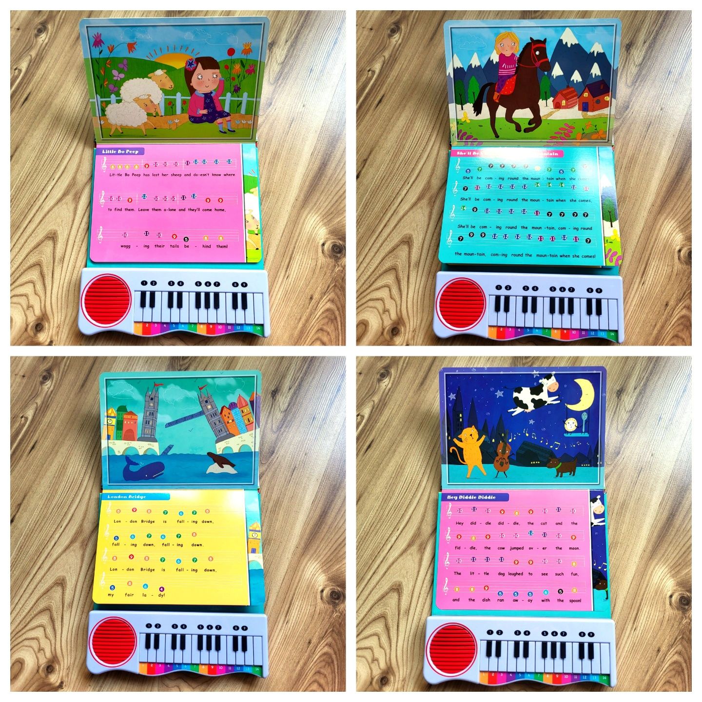 Old MacDonald and other songs keybord rymowanki po angielsku pianinko