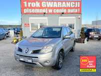 Renault Koleos 1 ROK GWARANCJI W CENIE AUTA, Zamiana, 4x4, Alu, Skóra, Temp