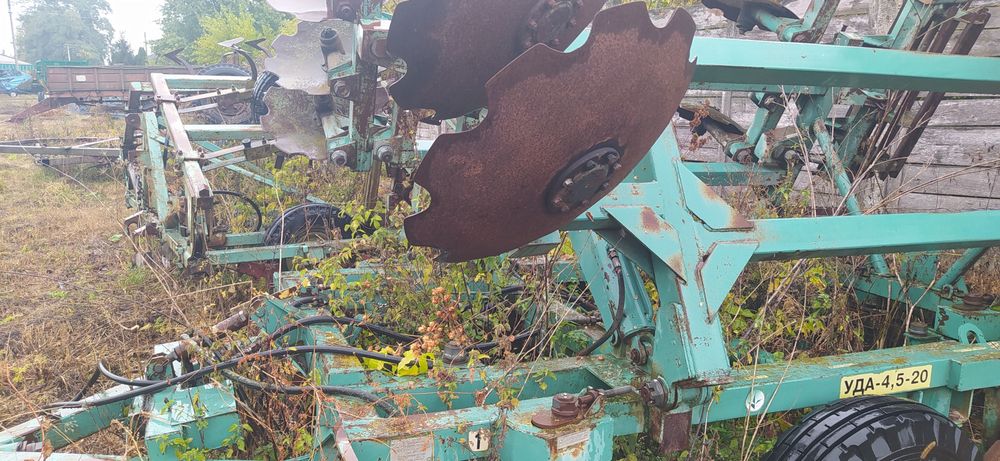 Борона агрегат дисковый Уда 4.5-20 плуг