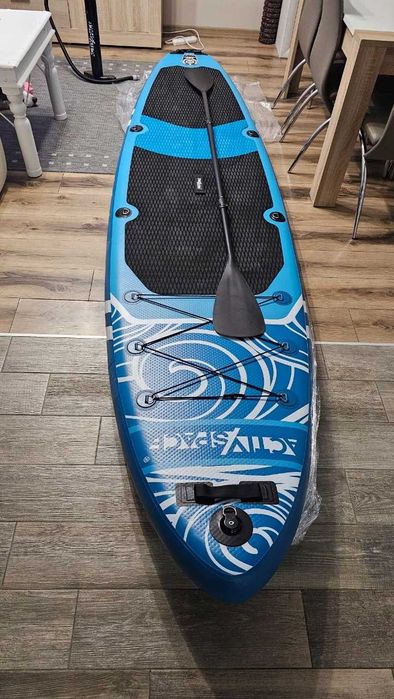 Deska SUP pompowana 350 cm – zestaw z akcesoriami | Udźwig do 220 kg