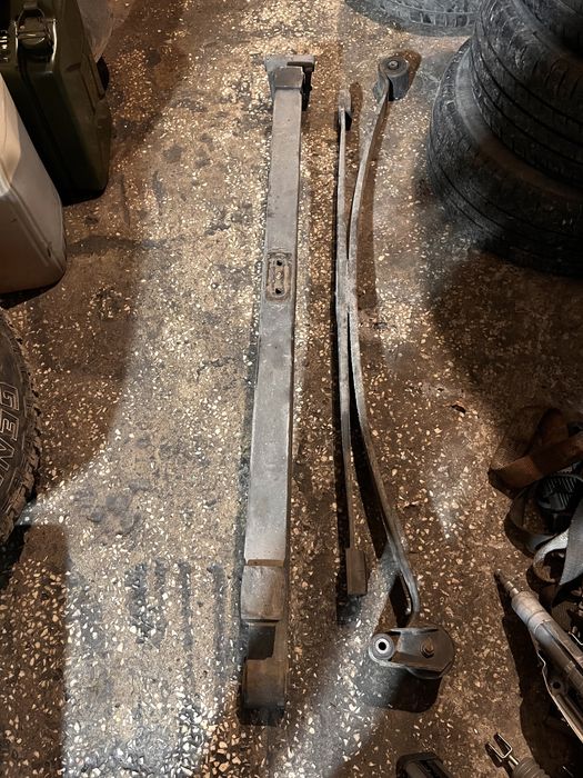 Mercedes sprinter 906 lift resory podwojne