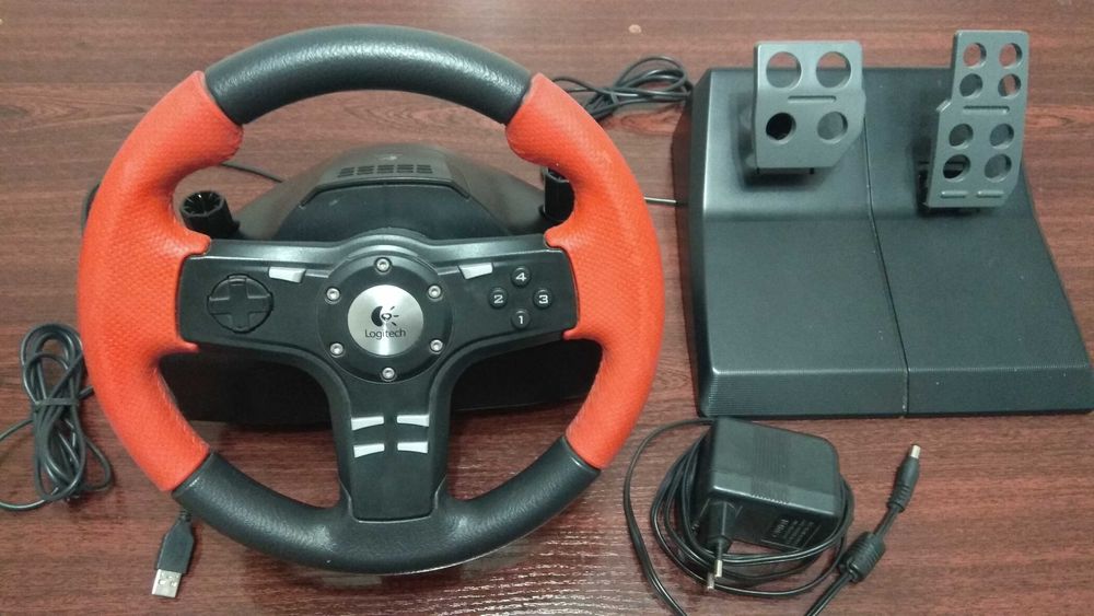 Руль ігровий з педалями Logitech Formula Force EX