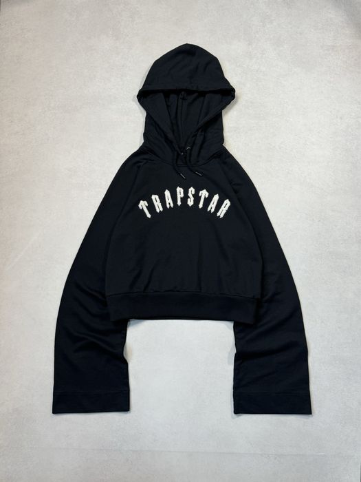 Худи Trapstar avangard Y2K черный женский (оригинал)
