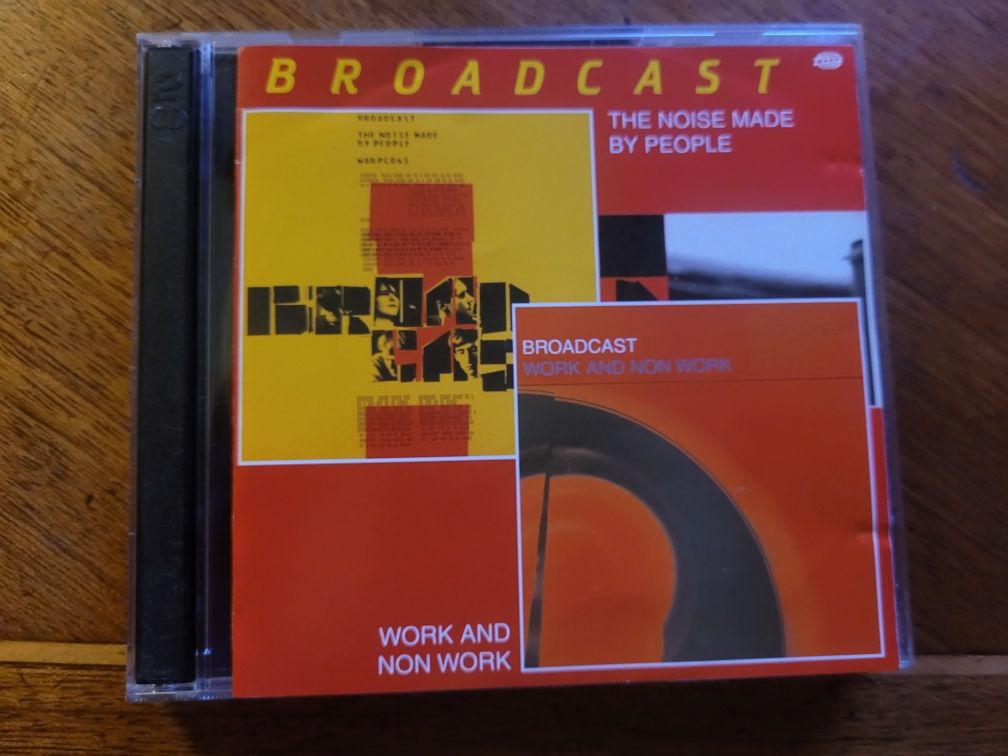 CD Broadcast The Noise Made by People/Work & Non Work 2000 Warp unoff.