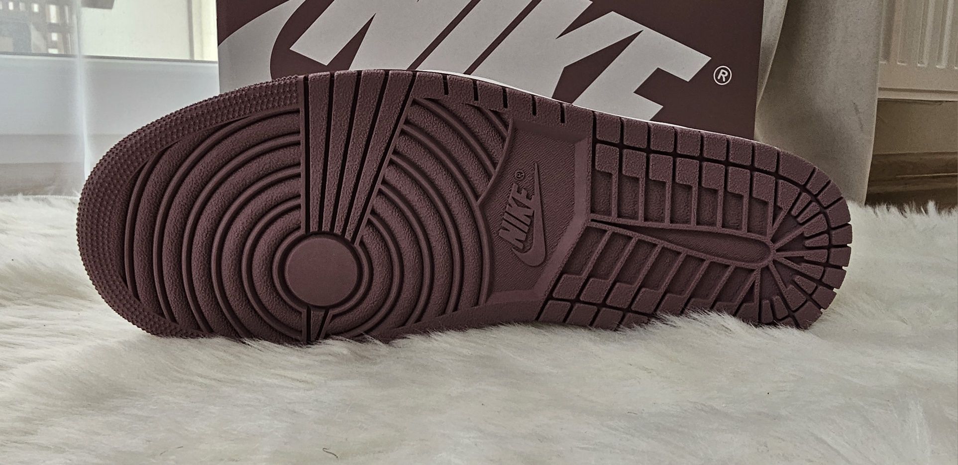 Buty Nike Air Jordan 1 Retro High OG “Mauve” Brązowe