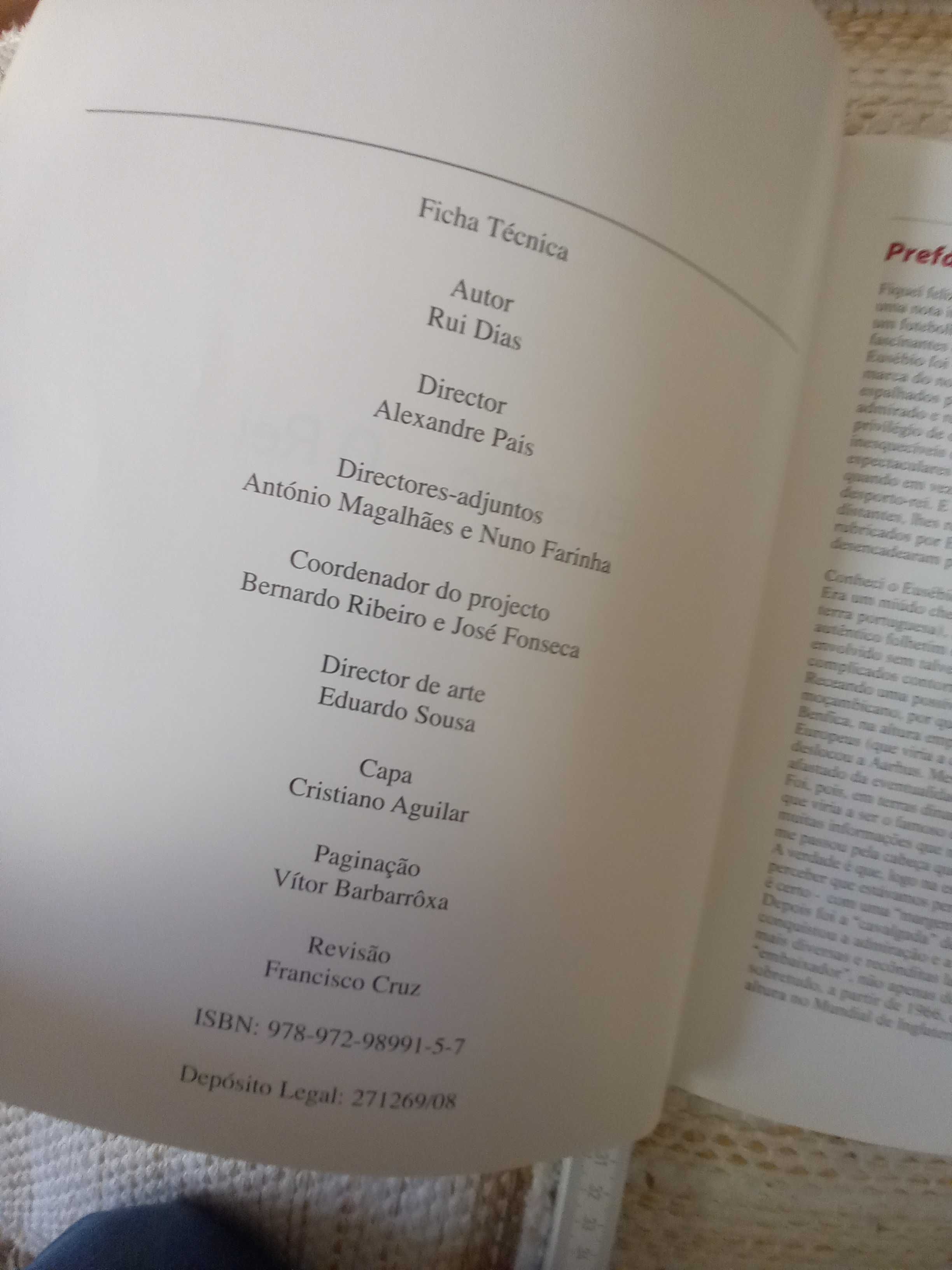 Revista especial sobre Eusébio jornal Record