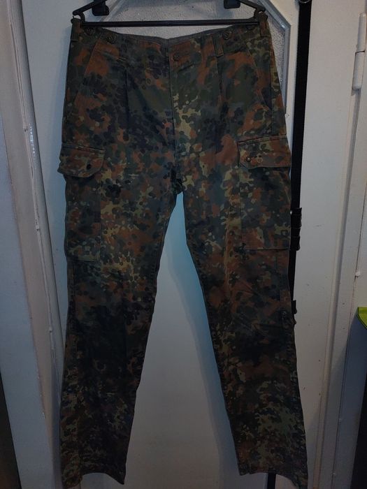 Spodnie BW Flecktarn, rozmiar 17, stan bardzo dobry!
