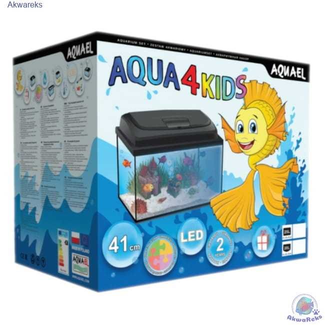 Aquael zestaw akwariowy Aqua4Kids 40/P D&N akwarium 25 L - AKWAREKS