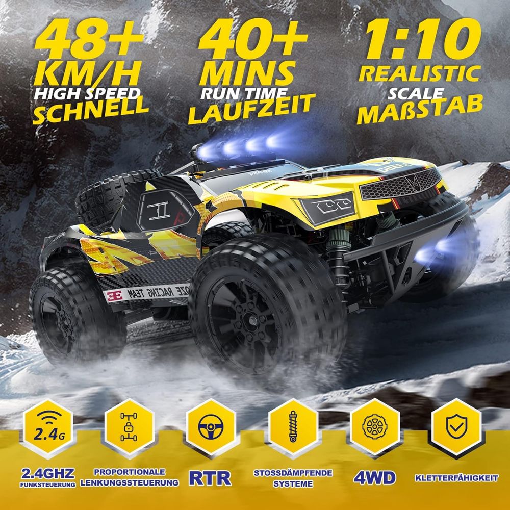 DEERC 9201E Zdalnie sterowany samochód RC 1:10