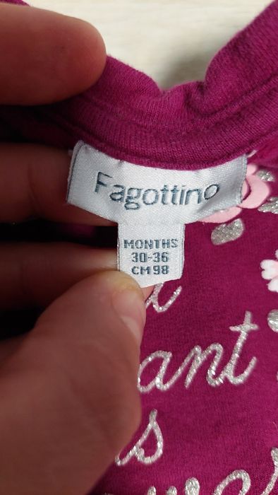 Костюм флісовий утеплений 30 36 міс 98 см для дівчинки теплий