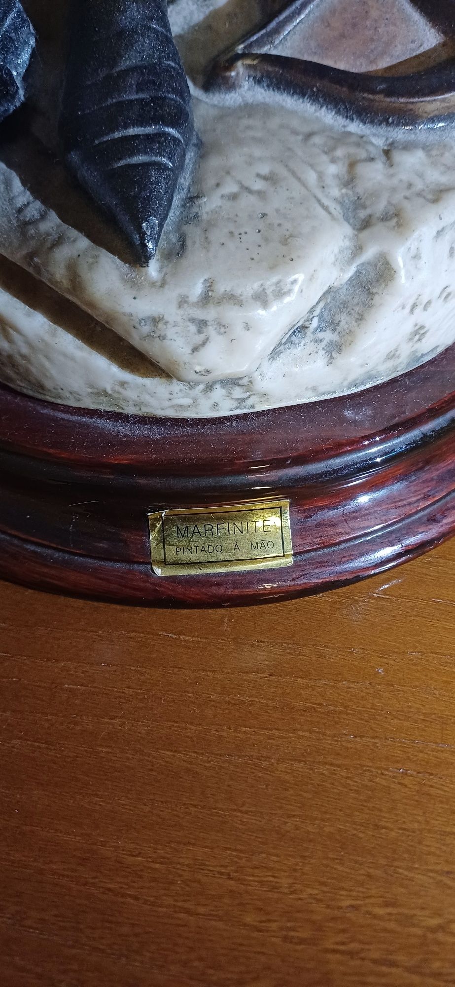 Estátua candeeiro de Joana d’Arc
