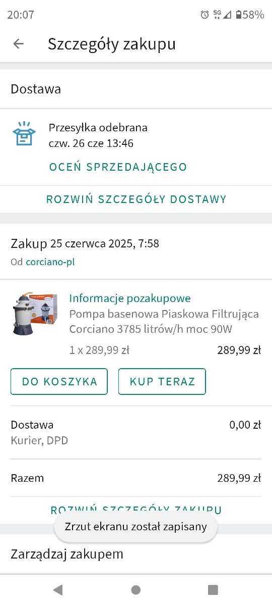 Basen stelażowy bestway plus pompa