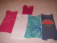 T Shirts BdB, C&A, Zippy e Tamar T-4/5 Anos