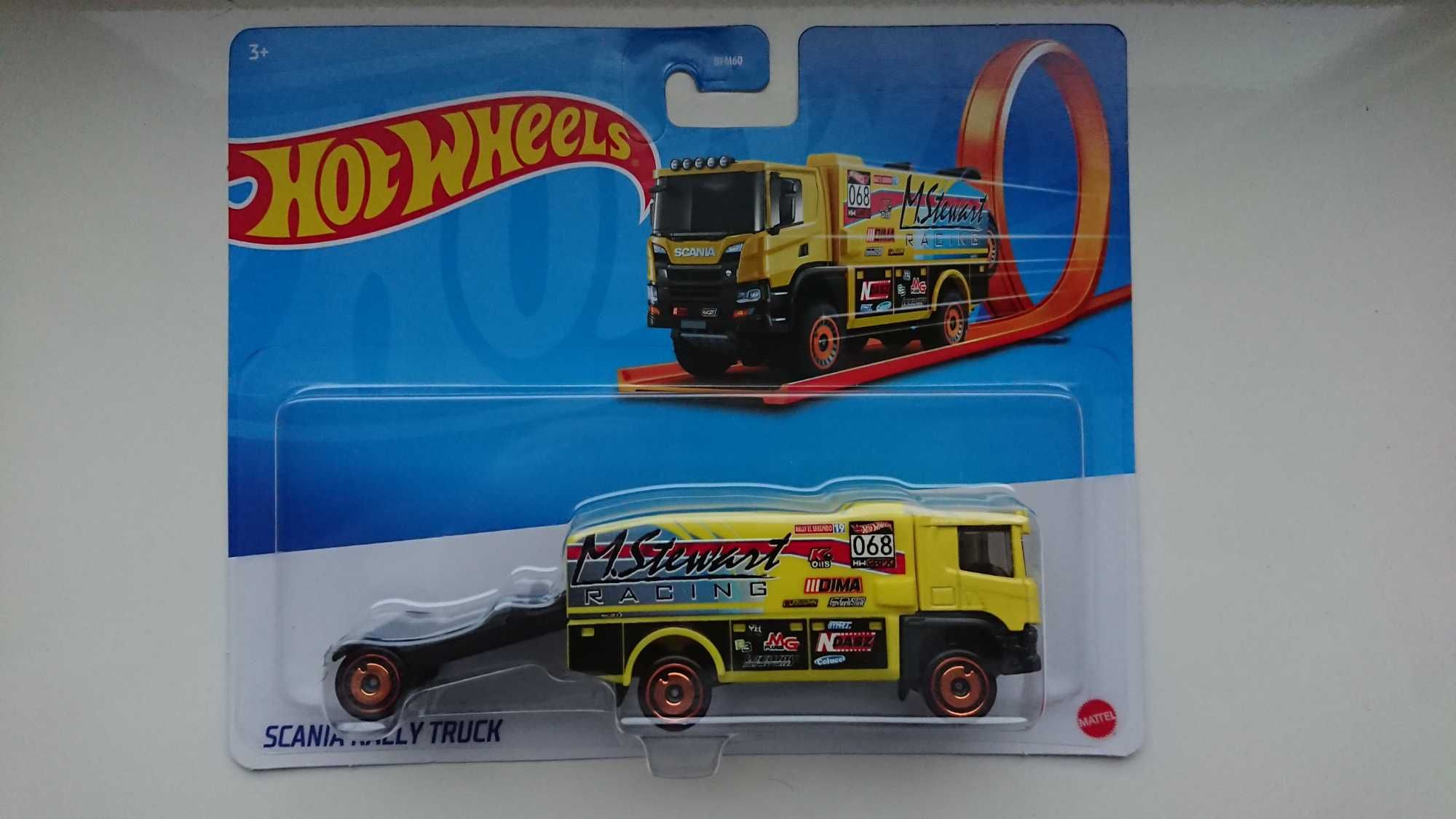 Hot Wheels Scania Rally Truck BFM60