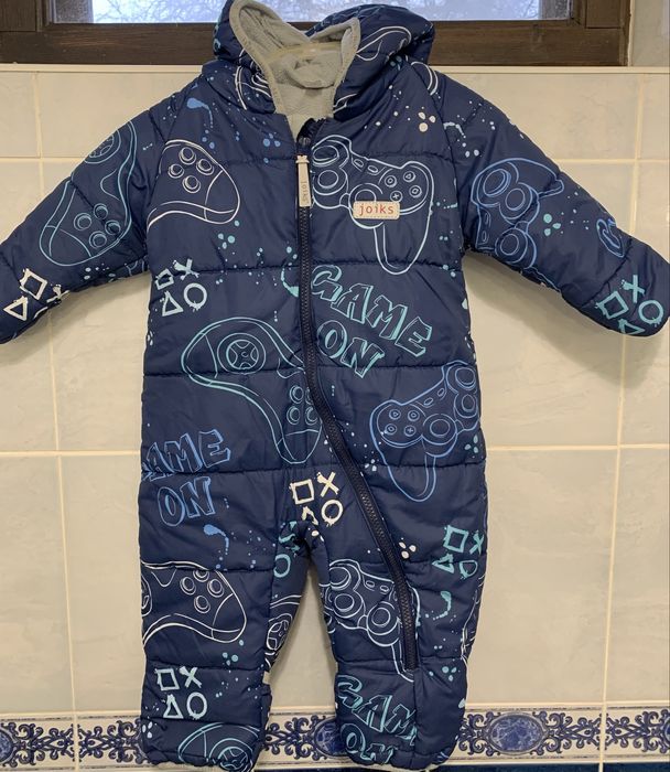 Зимовий дитячий комбінезон 74 розмір