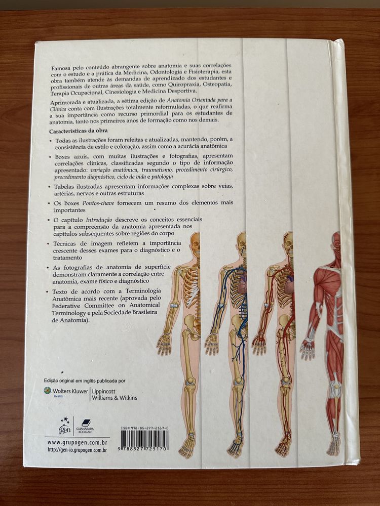 Livro Moore - Anatomia Clínica, 7ª edição