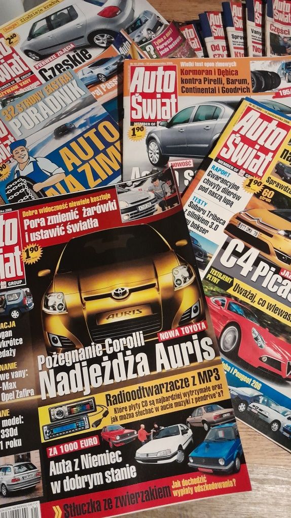 Gazety Auto Świat 2006 r