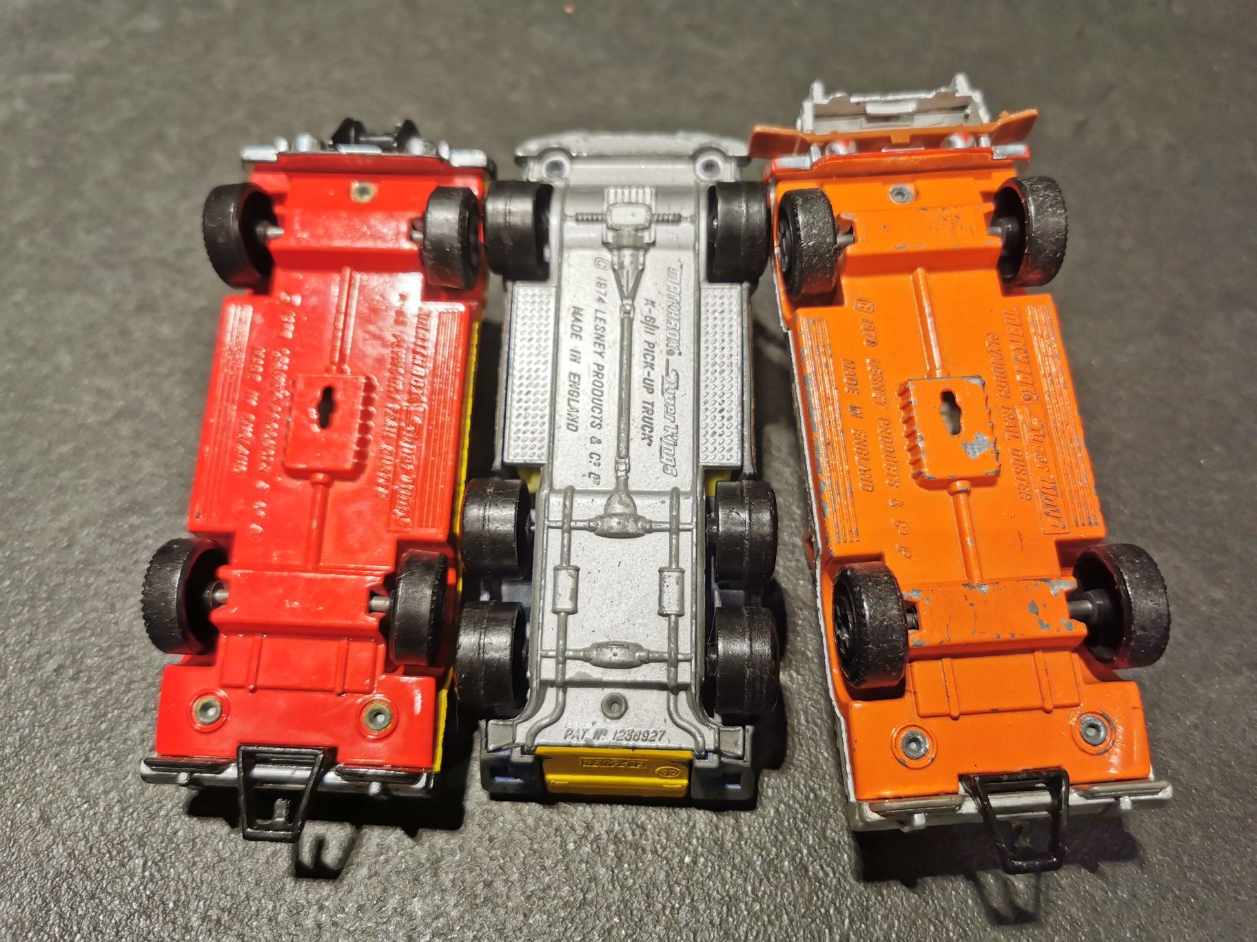 Zestaw 3 x Pick-up Matchbox Super Kings