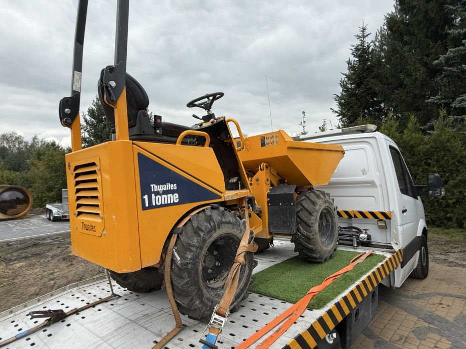 Wozidło koparka wywrotka wynajem kubota bobcat jcb yanmar