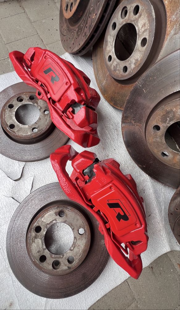 Zaciski ATE VW T5-T6 Biturbo + tarcze 340mm