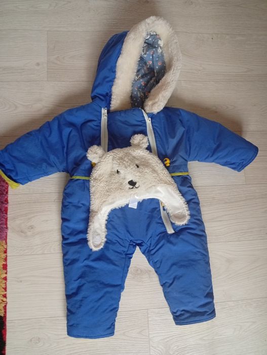 Комбінезон зимовий на хлопчика 6-12м