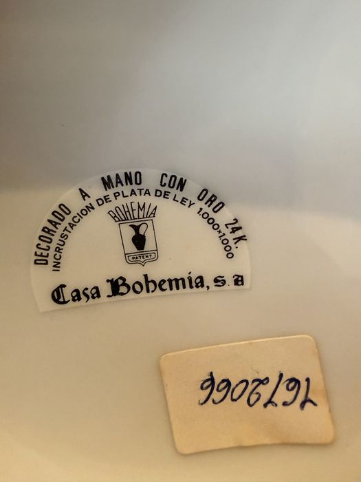 Vaso de porcelana Espanhola