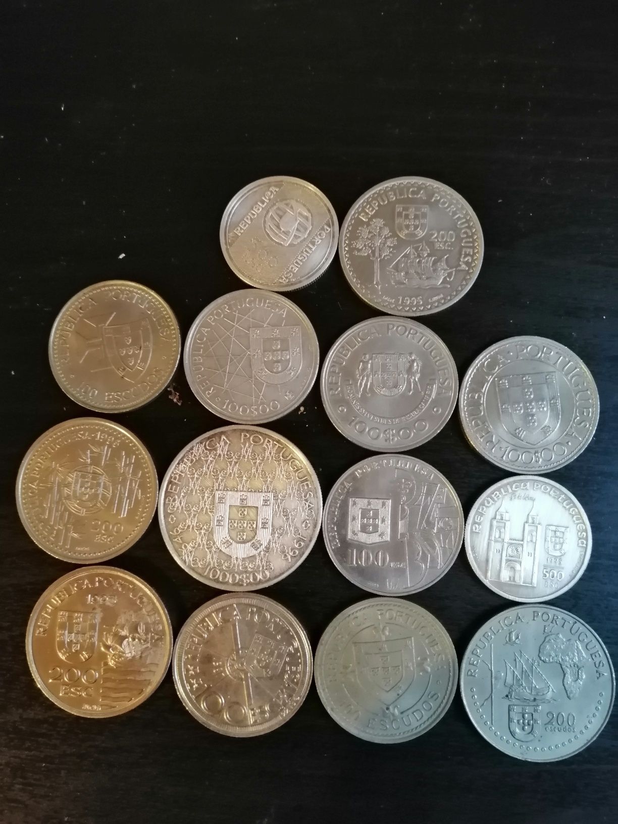 Moedas de Colecção Escudos (valores na descrição)