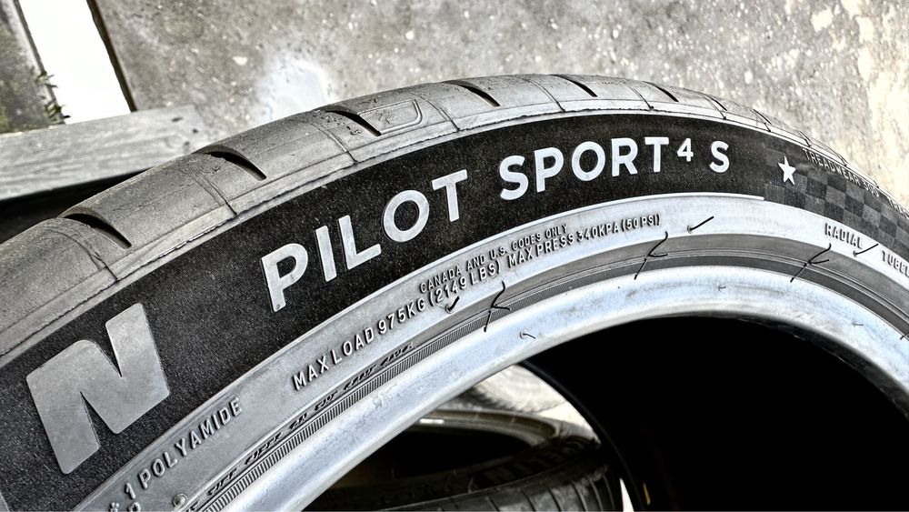 315/30/22 Michelin Pilot Sport4S | 99%остаток | летние шины | 2021г