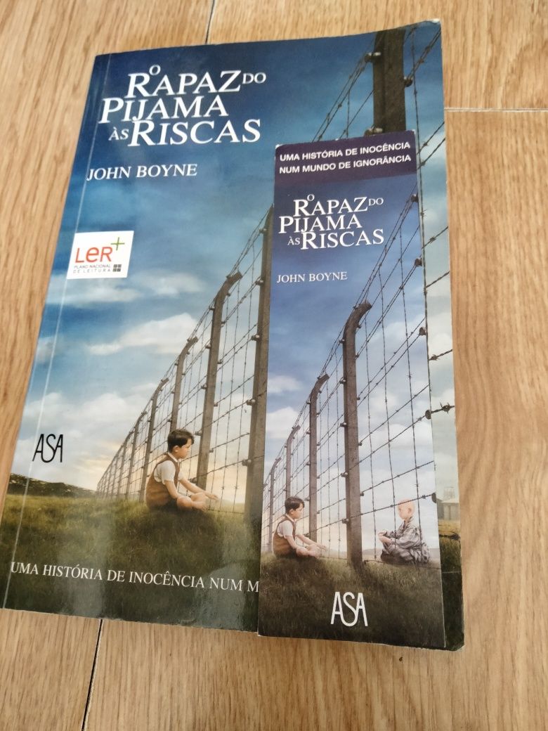 livro o rapaz do Pijama ás riscas