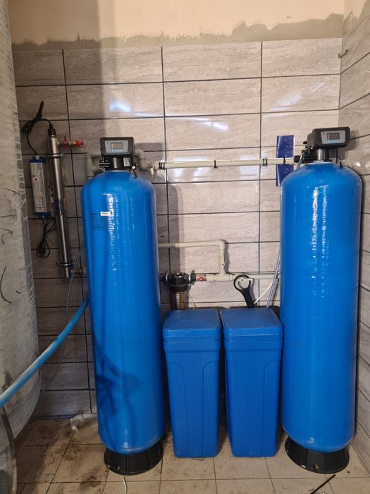 Montaż stacji uzdatniania wody, filtry do wody, czysta woda ze studni