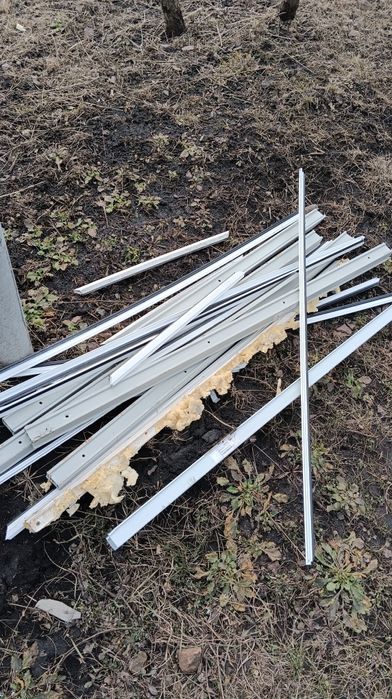 Пластиковые окна aluplast б/у, стеклопакеты, створки, подоконники, шта