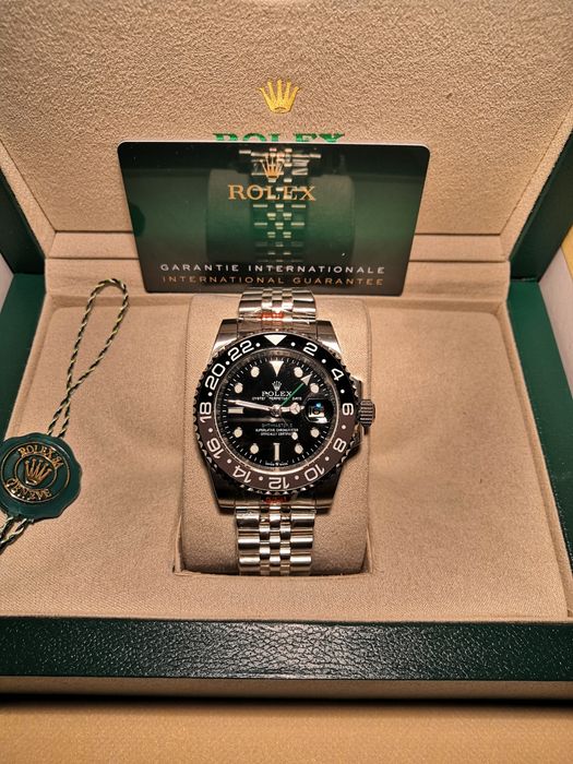 Rolex GMT Master 2 Bruce Wayne Caixa e Documentos