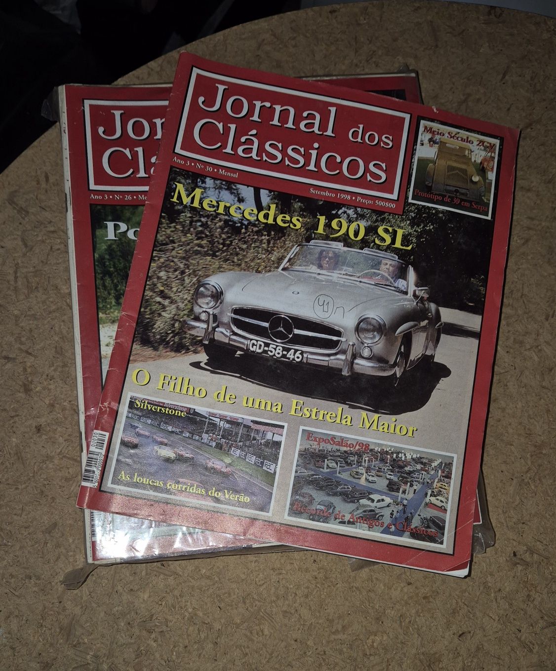 Revistas de automóveis clássicos