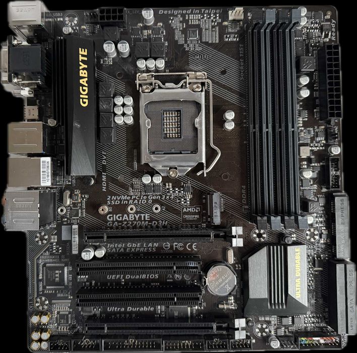 Płyta główna ATX Gigabyte GA-Z270M-D3H LGA 1151