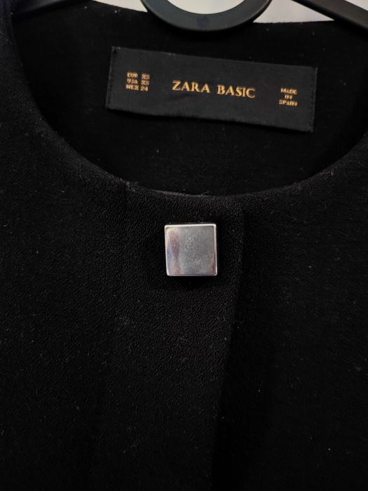 Casaco preto Zara