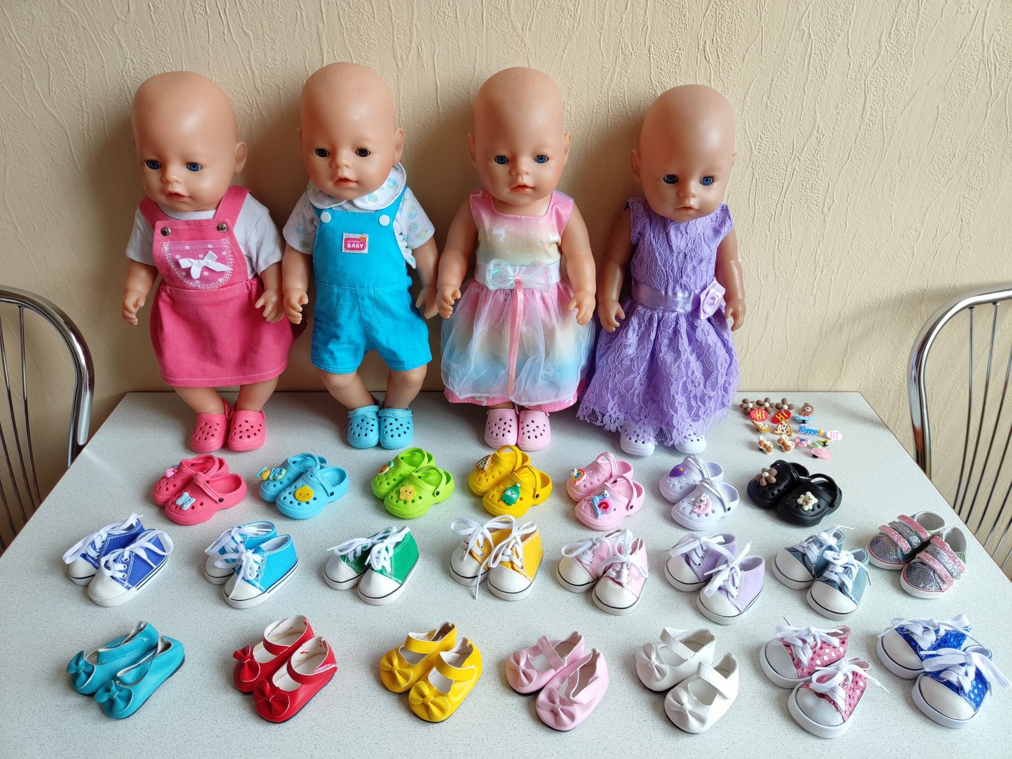 Взуття для ляльок Бебі Борн Baby Born, Reborn, American Doll, Annabell