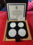 Canada 4 moedas prata Proof