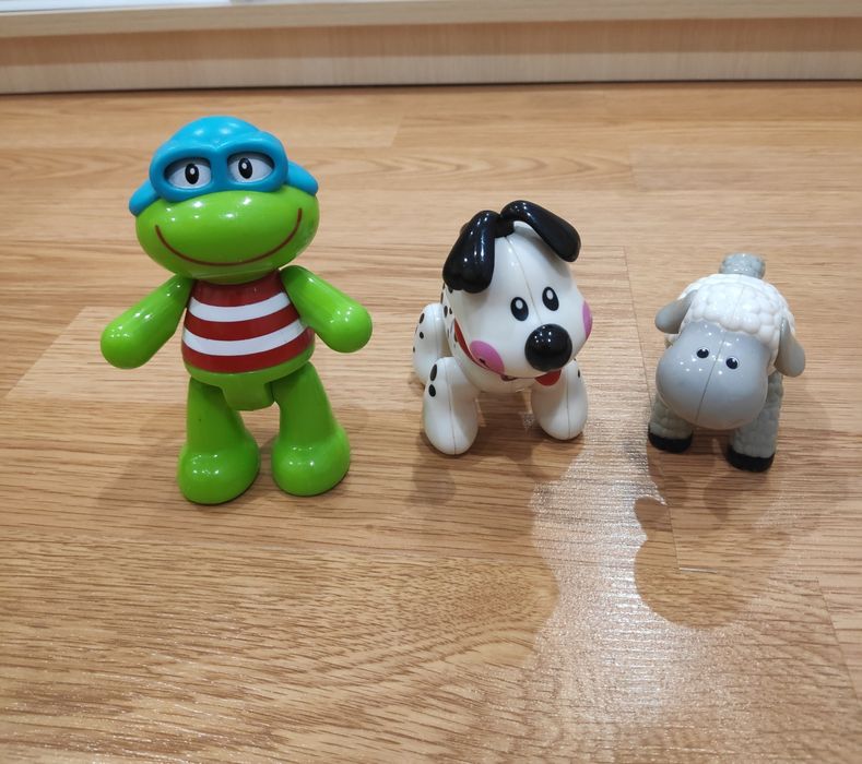 Игрушка TOLO трещалка торохтушка пищалка щенок барашек собака Толо