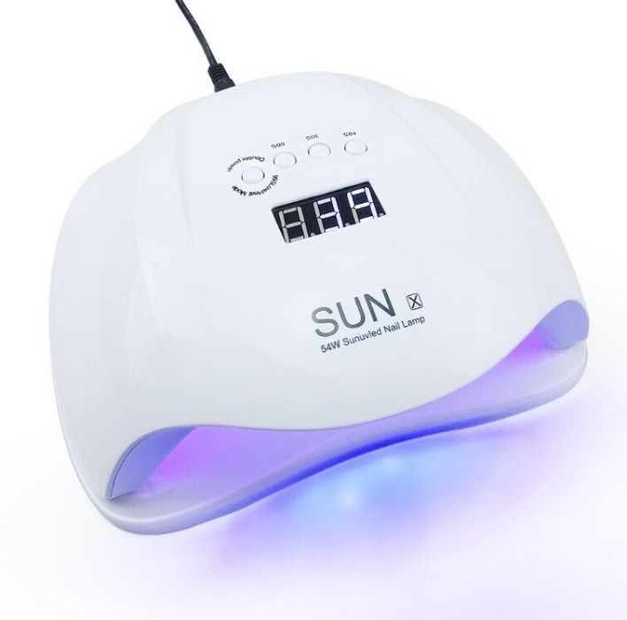 Лампа для нігтів та шелаку SUN X UV+LED 54 Вт Код: 1019