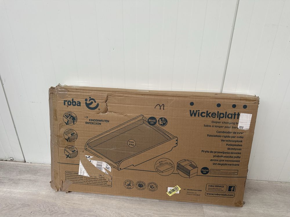 Roba przewijak, nakładka na łóżeczka do przewijania 60x120/70x140