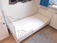 Łóżko regulowane Ikea Minnen + materac Vyssa somnat Lateks