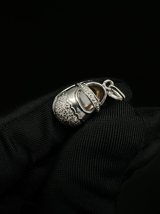 Золота підвіска / золотая подвеска / кулон / діаманти