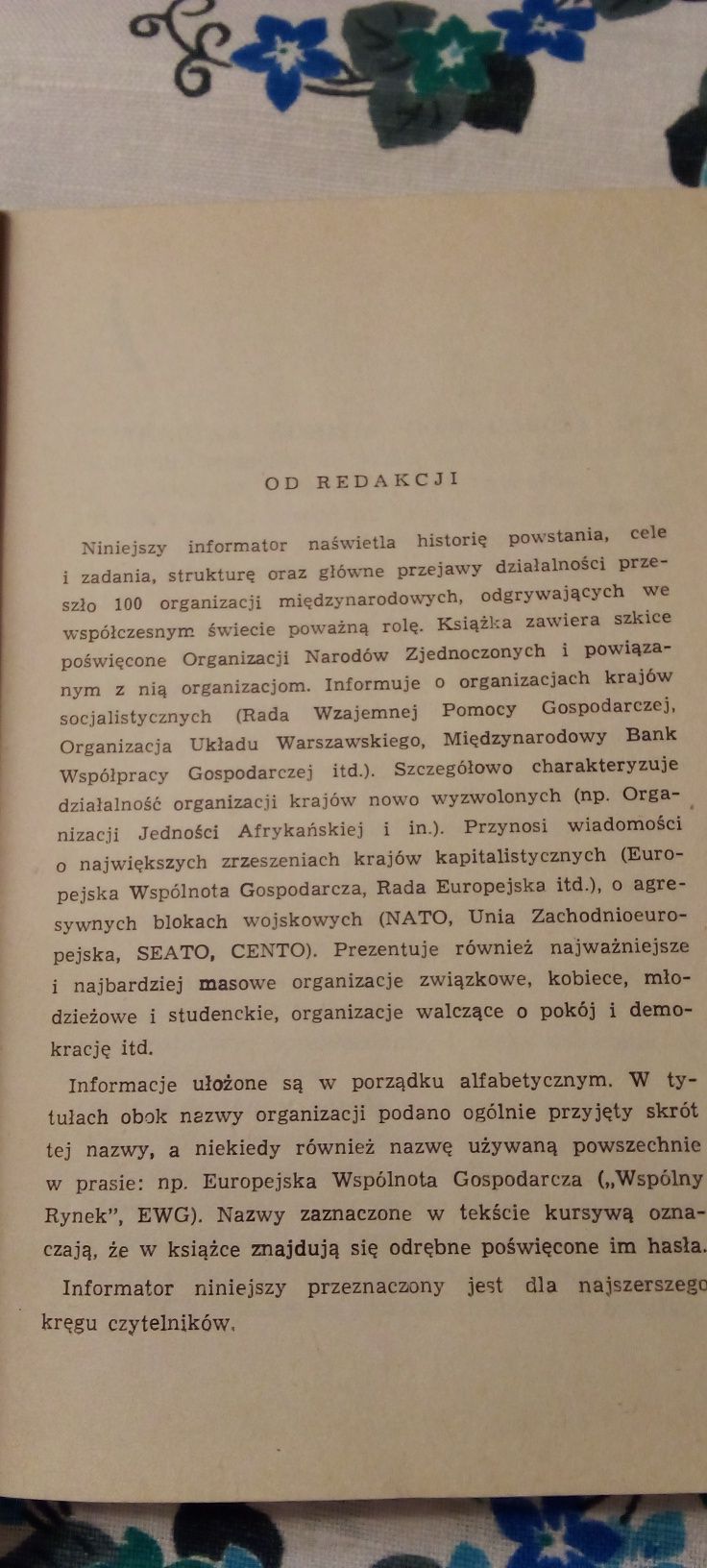 Polityczne ,gospodarcze i społeczne organizacje międzynarodowe