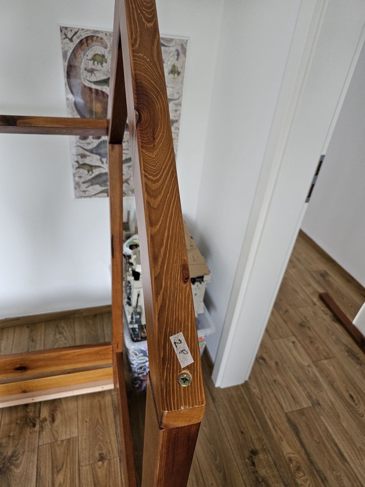 Łóżko dziecięce łóżeczko drewniane domek
