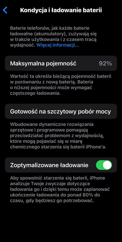 iPhone 13 256GB czarny Midnight - jak nowy!