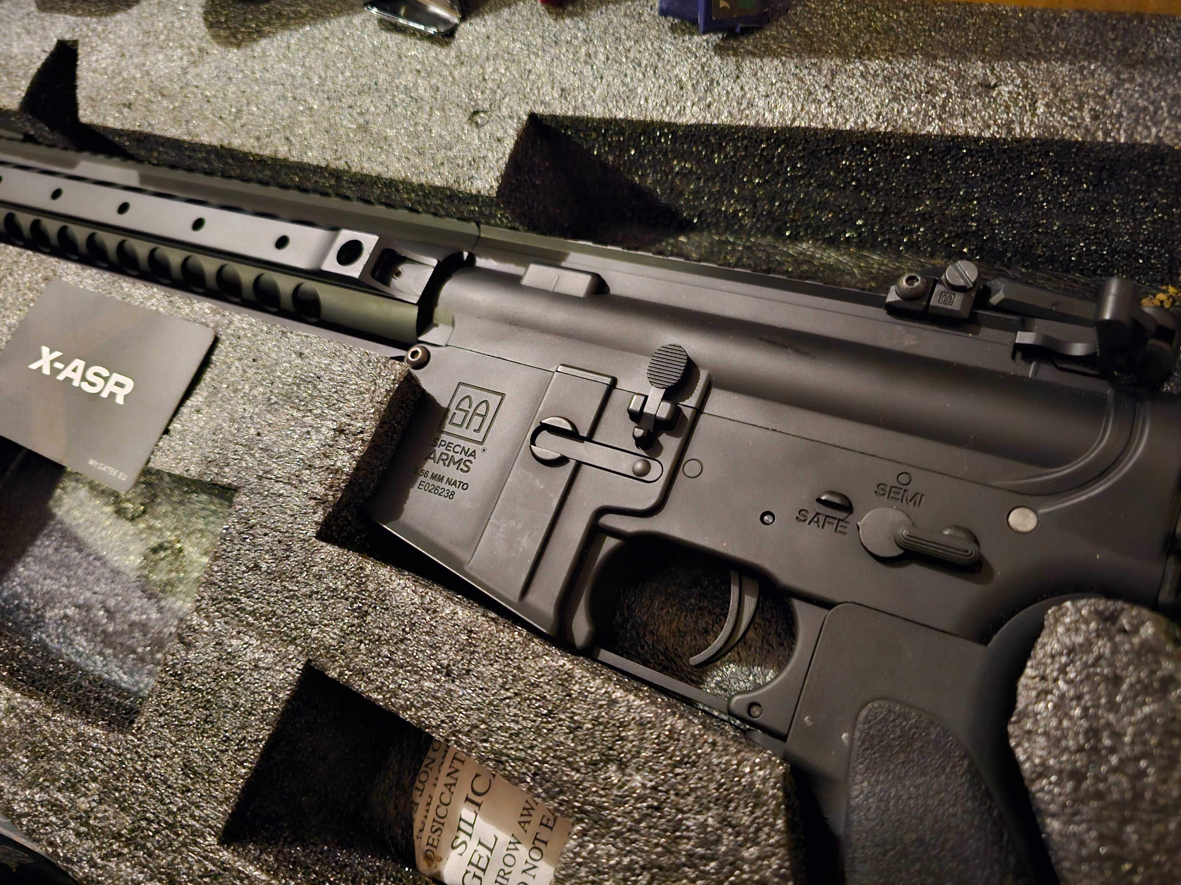 Airsoft SA Edge M4 Full Metal + extras