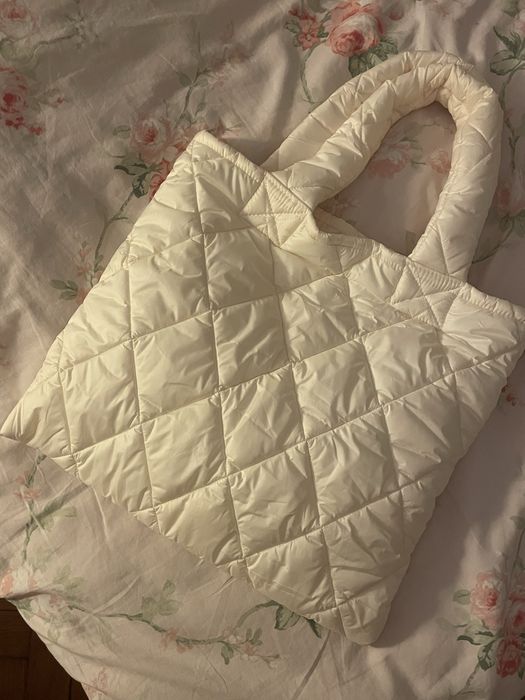 Сумочка шопер белая