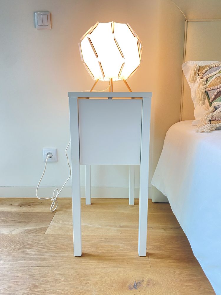 Candeeiro IKEA branco