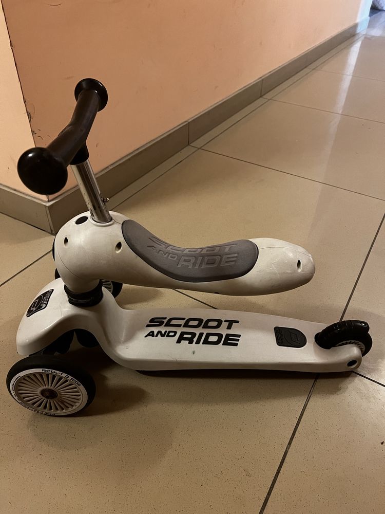 Самокат-беговел Scoote&Ride